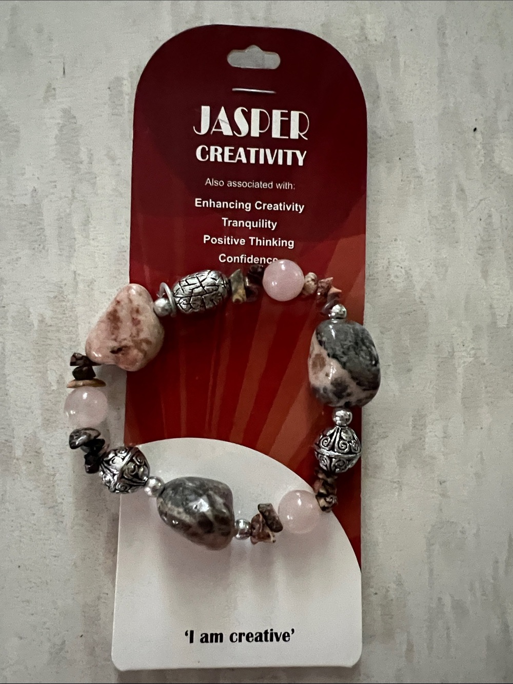 NWT Jasper Crystal Braclet